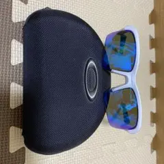 OAKLEY サングラス ホワイト ブルーミラー - メルカリ