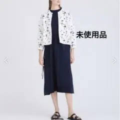 試着のみ　HOUSE OF LOTUS エンブロイダリーノーカラージャケット
