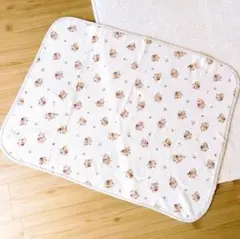 ブランケット　毛布　膝掛け　持ち運び　花柄　ふわふわ　手触り　ナチュラル