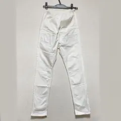 無印良品　マタニティズボン　デニム　白　M