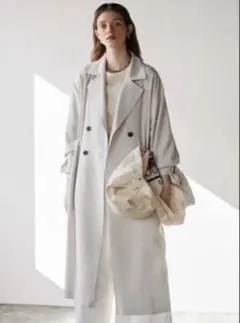 新品　アーバンリサーチ　ウエストドロストトレンチコート