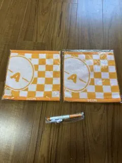 【新品未使用】J:COM ざっくぅハンドタオルタオル 2枚+ボールペンセット