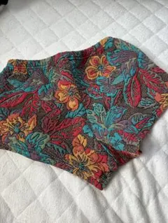 ROSEBUD 花柄ショートパンツ Fサイズ