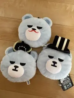 KRUNK×BIGBANG 5体セット　寝そべりパスケース ぬいぐるみマスコット KURANK×BIGBANG リール付きパスケース(G-DRAGON) - メルカリ