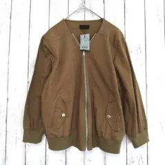 新品タグ付【apart by lowrys】ジップブルゾン　ショート丈　オリーブのサムネイル
