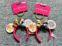 ディズニー　イッツァスモールワールドミニカチューシャセット