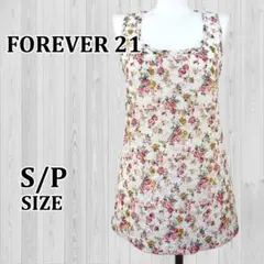 FOREVER 21 フォーエバー21 総レース 花柄タンクトップ S/P