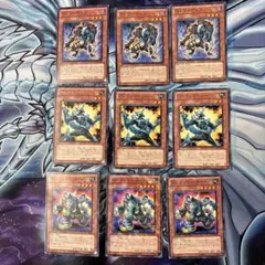 遊戯王　TGストライカー　TGラッシュライノ　TGワーウルフ　各3枚