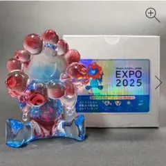 EXPO2025 ミャクミャク クリアフィギュア レッド×ブルー