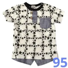 新品 Little Bear Club 星柄Tシャツ 95cmのサムネイル