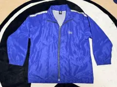 STUSSY ナイロンジャケット ブルー L
