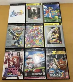 プレステーション2PLAYSTATION2 ソフト　まとめ　9個セット