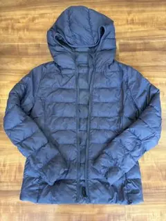 UNIQLO フード付きアウター 150 ネイビー