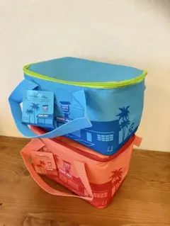 【新品未使用タグ付】TRADER JOE’S ミニ保冷バッグ2個セット　トレジョ