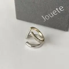 Jouete ウェーブリング シルバー 11号 silver925 - メルカリ