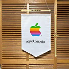 Apple Computer レインボーロゴフラッグ （吊下旗）