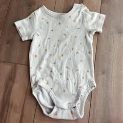 H&M オーガニックコットン ロンパース 4-6m