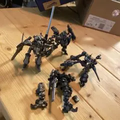 アーマードコア ワンコインフィギュア フライトナーズ専用機 ガンメタル