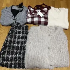 人気ブランド まとめ売り GRL INGNI トップス スカート カーディガン