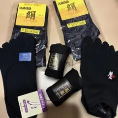 チュチュアンナあり　シルク 五本指ソックス 23-27cmなど新品5足など