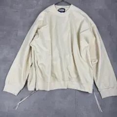 MAISON SPECIAL　スウェットオーバーサイドジッププルオーバーのサムネイル