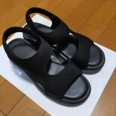 しまむら サンダル ブラック LLのサムネイル