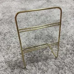 ピアス収納 ゴールド　アクセサリースタンド