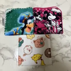 タオルハンカチセット　３枚　ポケモン　ミスド　東京ディズニーリゾート