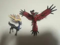 ゼルネアス イベルタル フィギュアセット ポケモン イベルタル＆ゼルネアス フィギュアセット 足可動 TOMY