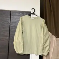 オペークドットクリップopaque.clipゆったり長袖カットソー着丈60美品
