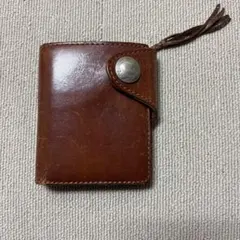 GANZO THIN BRIDLE 大型二つ折り財布 ヘーゼル - メルカリ