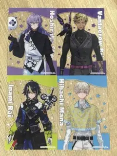 にじさんじスナック 星導ショウ 伊波ライ 緋八マナ ベンタ 4枚セット