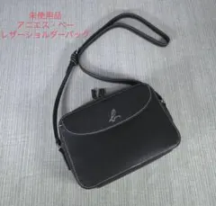 使用agnes b．アニエスベー　ショルダーバッグ（レザー黒)