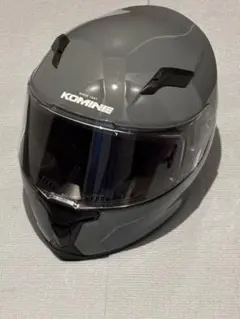 KOMINE コミネフルフェイスヘルメット グレー　59-60サイズLサイズのサムネイル