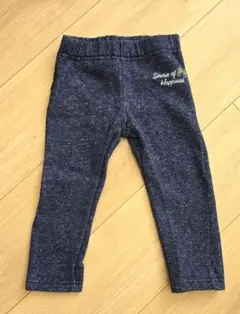 ベビー　90サイズ　パンツ　フリル　裏起毛　女の子パンツ