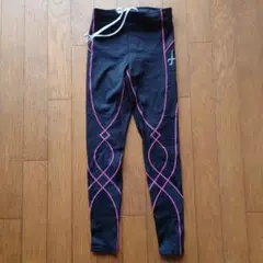 CW-X フィットネス用パンツ S 黒/ピンク