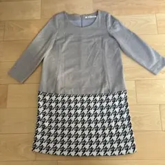 blancetblanche マタニティワンピース 授乳服　グレー