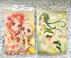 プリキュアウエハース キュアルージュ & キュアレモネード ミント カードセット
