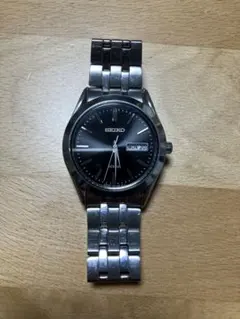SEIKO “Day-Date” ソーラーウォッチ 腕時計 ブラックのサムネイル