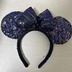 ミニー スパンコール カチューシャ