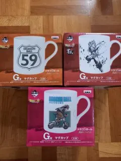 ドラゴンボール 一番くじ フィギュア マグカップ まとめ売り ドラゴンボール 一番くじ マグカップ賞 全7種類セット ヨゴレ有