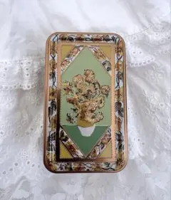 「ゴッホ展 家族がつないだ画家の夢」限定 ひまわり缶 空缶 青山デカーボ コラボ