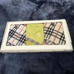 【新品未使用】Burberry タオルハンカチ　３枚セット