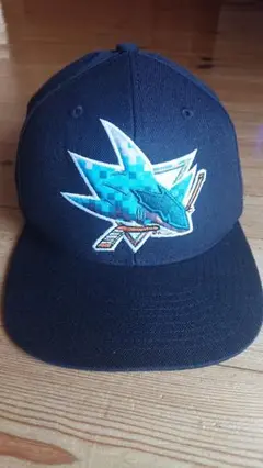 mitchell&ness製 NHL San Jose Sharks キャップ