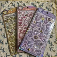 正規品　うるちゅるポップシール　サンリオ サンリオベビー 3セット　カットシール