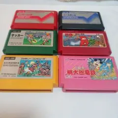 ファミコンソフトジャンク品6本セット