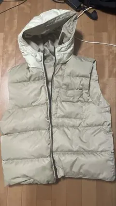 FIRETRAP フード付き ダウンベスト ベージュ