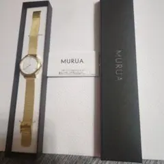 MURUA ゴールドメッシュ 腕時計のサムネイル