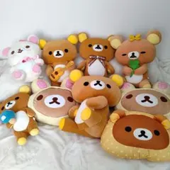 レア】リラックマ コリラックマ 初期ぬいぐるみまとめ売り 当時物 レア 