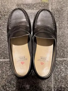 HARUTA KIDS ブラック ローファー 21.5㎝